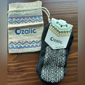 Black Anti-Skid Socks